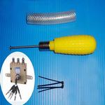 十字自动锁快开工具